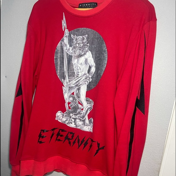 Eternity L iconic crewneck sweater. - Picture 2 of 8